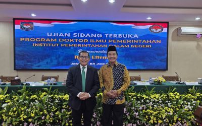 Ketua Bidang Riset dan Digital PB Al Washliyah Raih Gelar Doktor Pemerintahan